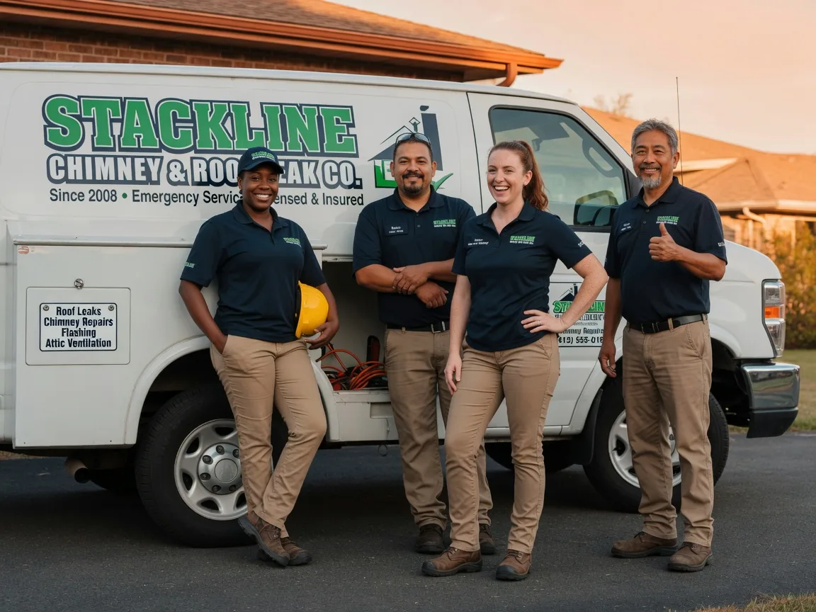 Chimney flashing repair company in Byron, WY